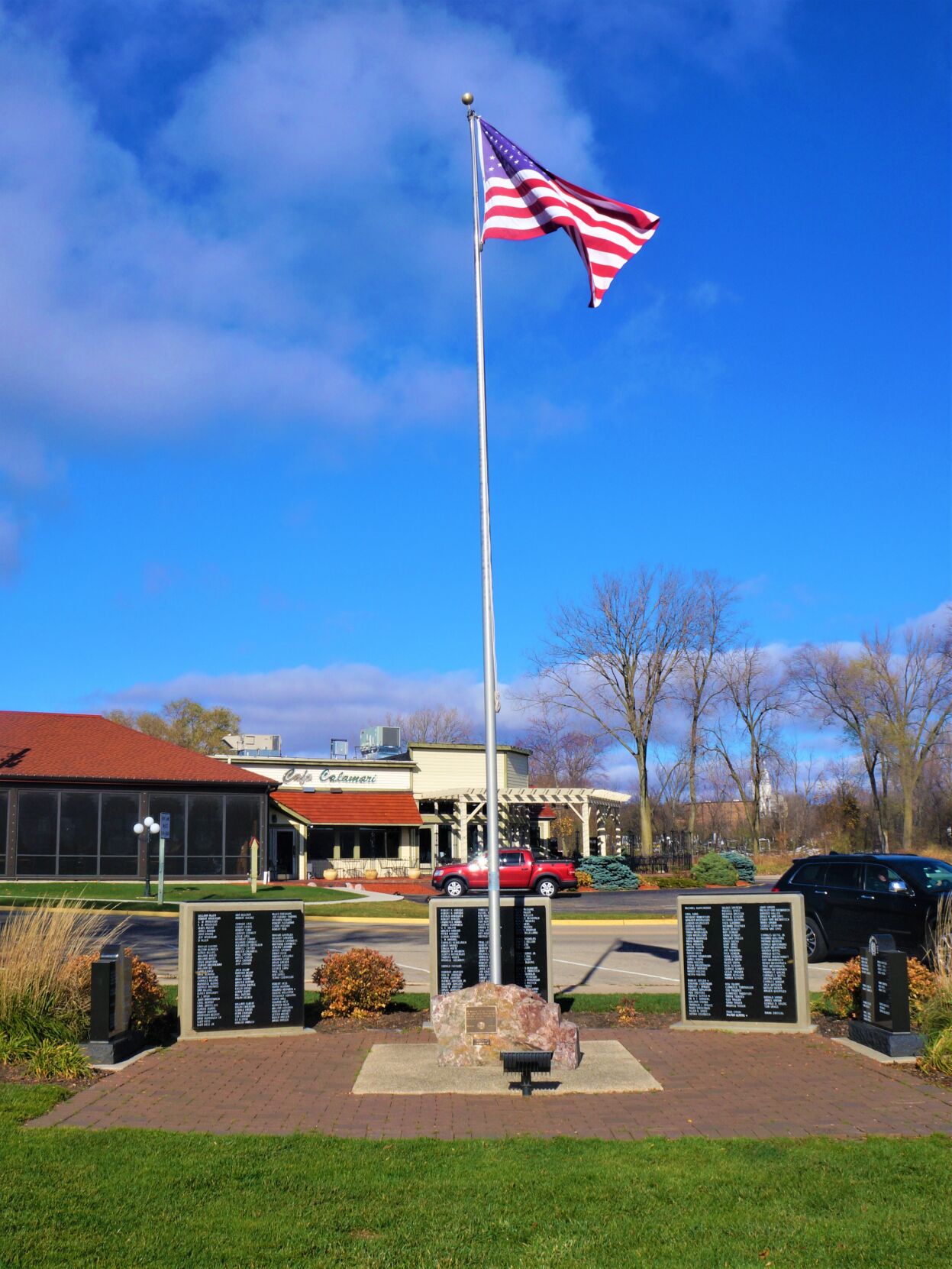VFW Post 2373 Veterans Memorial at Edgewater Park, Williams Bay
